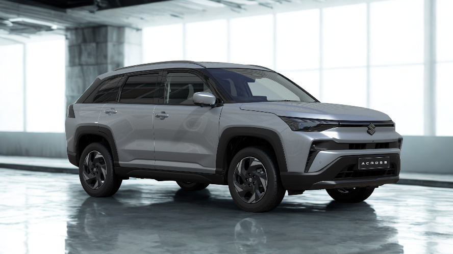 Suzuki Across is a sleek studio with a  subtle reflective surface